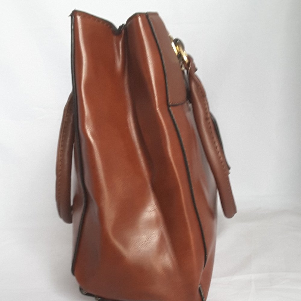 FAUX LEATHER CROSSBODY PURSE - Picture 4 of 7